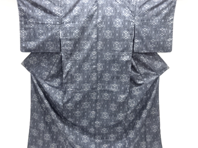 Japanese Kimono / Tsumugi Omeshi Silk